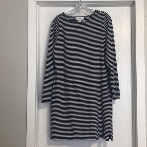 Vineyard Vines Striped Knit Shift Dress - Picture 2 of 3